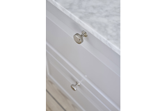Bouton villa round ø30x20 zamac nickel 